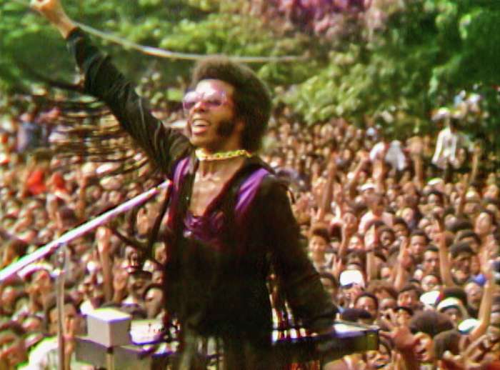 She performed before sly at woodstock