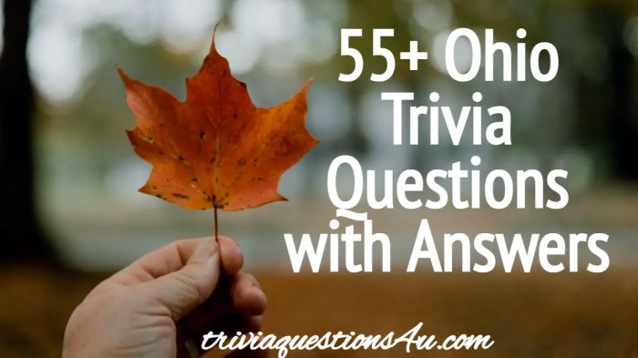 Ohio trivia questions and answers