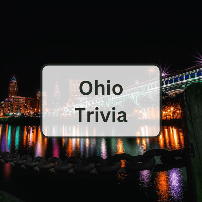 Ohio trivia questions and answers