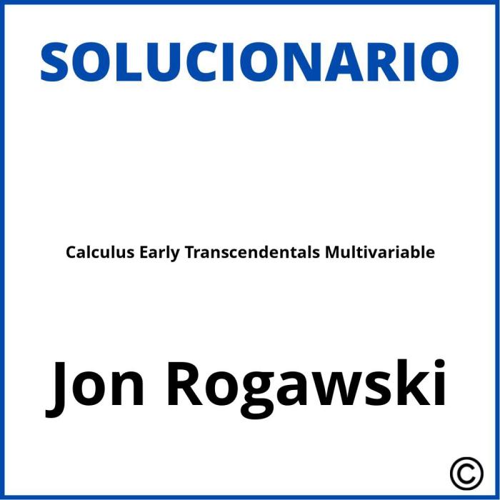 Calculus early transcendentals jon rogawski