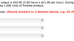 Mordica company standard labor cost