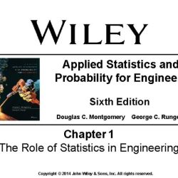 Probability and statistics for engineers 6th edition