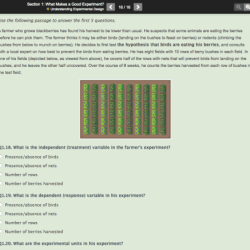 Simbio understanding experimental design answers